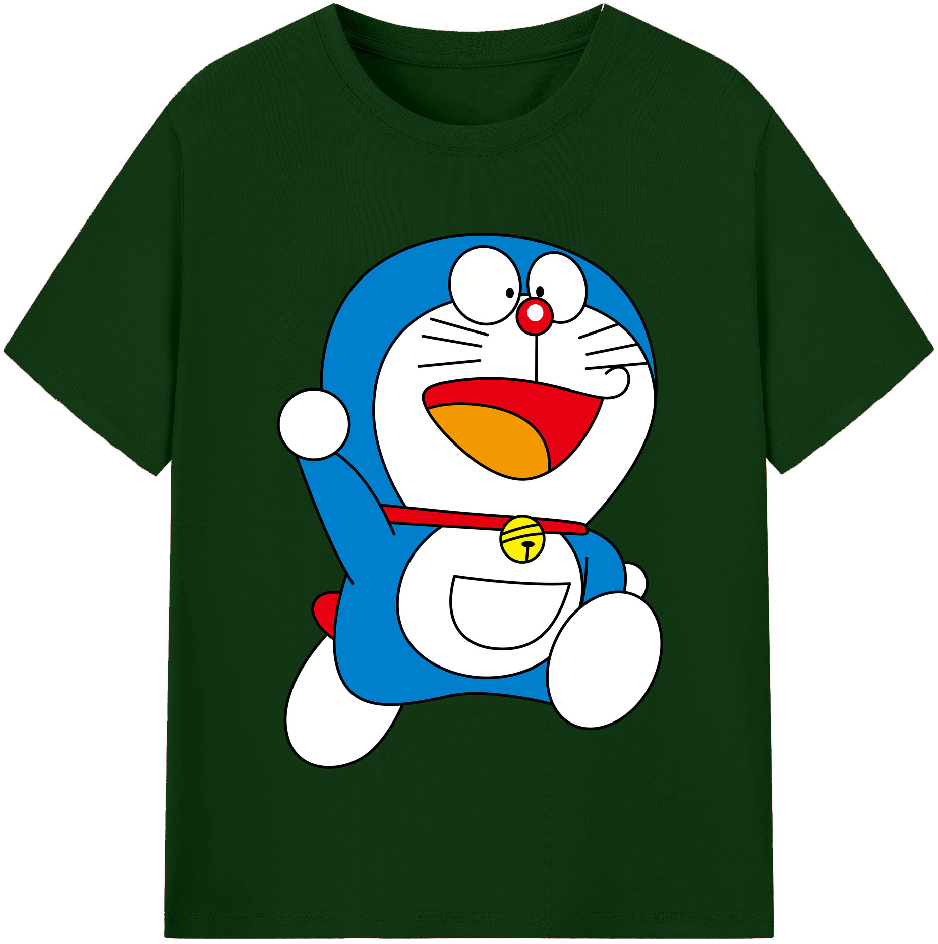 （画像用） ドラえもん Doraemon 綿100％半袖Tシャツ（フロントプリント）
